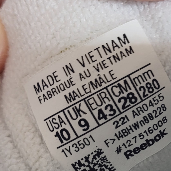 Reebok Club C 85 White Classic Sneakers Size 10 - Picture 5 of 6